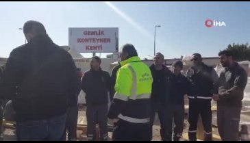 Konteyner kent Gemlik'ten, altyapı Büyükşehir'den