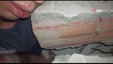 17 yaşındaki genç kendini 'son videom' diye çekti, enkazdan sağ çıktı