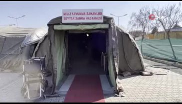 TSK'nın sahra hastanelerinde şimdiye kadar 788 hastaya hizmet verildi