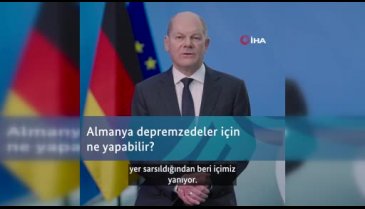 Almanya Başbakanı Scholz: Gerçek dost kendini zor günde belli eder