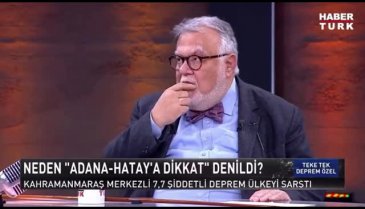 Celal Şengör ve Naci Görür Hatay depremini böyle tahmin etmişti!