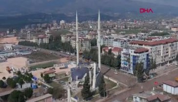 Antakya depremin ardından havadan görüntülendi