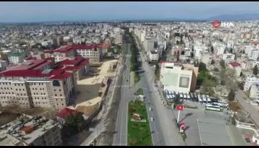 Adıyaman'da deprem öncesi ve sonrası görüntüler