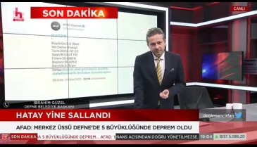 İbrahim Güzel canlı yayında isyan etti: Bir çadır göndermediniz