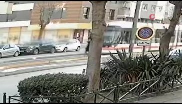 Eskişehir'de 78 yaşındaki kadına tramvay çarptı