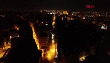 Malatya'yı sokak ışıkları aydınlattı