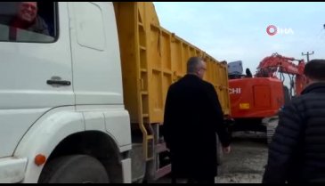 Bursa Karacabey'de yağmur suyu çalışmaları devam ediyor