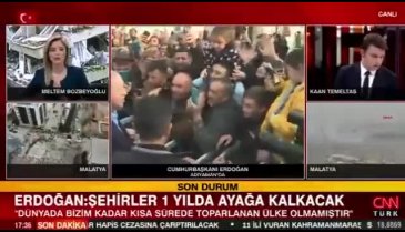Cumhurbaşkanı Erdoğan, depremzede çocuklara para dağıtması gündem oldu