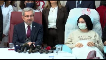 248'inci saatte enkazdan kurtarılan Aleyna Ölmez, taburcu oldu