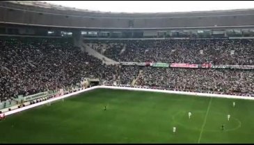 Bursaspor-Amed Sportif ilk yarısı bitti