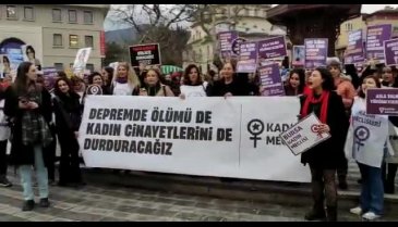 8 Mart Dünya Kadınlar Günü'nde Bursalı kadınlar sokakta