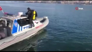 Bursa'da alabora olan teknede kaybolan kişiyi arama çalışmaları sürüyor