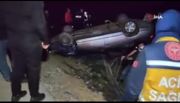 Bursa İnegöl'de otomobil ile elektrikli bisiklet çarpıştı: 2 yaralı