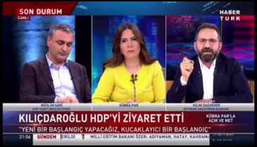 "Kılıçdaroğlu PKK'nın adayıdır" diyen Hilmi Daşdemir yayını terk etti