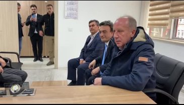 Memleket Partisi Genel Başkanı İnce kendi imza kampanyasını başlattı