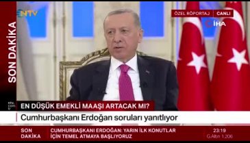 Erdoğan müjdeyi duyurdu! En düşük emekli maaşı...