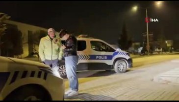 Bursa'da alkollü sürücünün arkadaşı, polis ekiplerini Arka Sokaklar dizisi oyuncularına benzetti