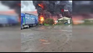 Artvin'deki ünlü çay markasının fabrikasında yangın