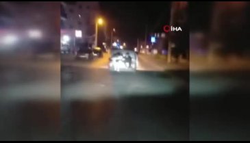 Bursa'da gençlerin otomobil bagajındaki tehlikeli yolculuğu kameralara yansıdı