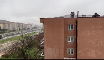 Bursa'da kar yağışı başladı!