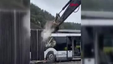 Metrobüs parçalama görüntüleri olay yarattı! İBB'den açıklama geldi