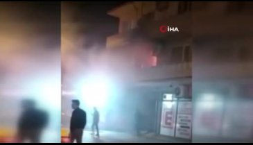 Bursa'da iki katlı evde yangın çıktı!