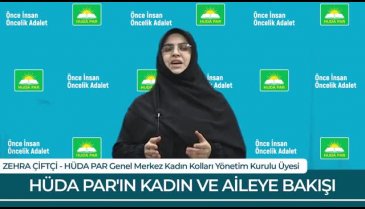 HÜDA PAR Kadın Kolları yöneticisi Çiftçi'den 'kadınlara' yönelik açıklamalar
