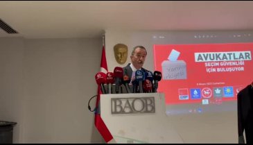 BAOB'da avukatlar seçim güvenliği için buluşuyor
