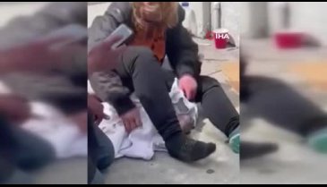 ABD'de evsiz kadın sokakta doğum yaptı!