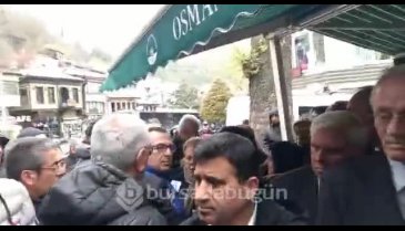 DSP Genel Başkan Yardımcısı Murat Özbilge'nin cenazesinde gerginlik