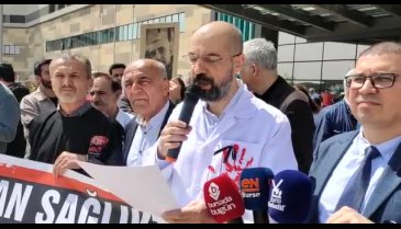 Bursa Sağlık Platformu'ndan 'Sağlıkta Şiddet Sona Ersin' çağrısı