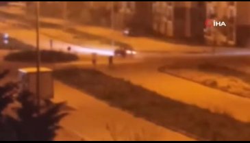 Bursa'da drift atarak mahalle sakinlerini böyle rahatsız ettiler