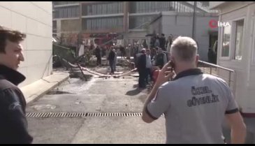 İstanbul'da Ümraniye Eğitim ve Araştırma Hastanesi'nde kazan patladı