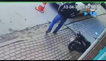 Bursa'da güpegündüz motosiklet çaldı