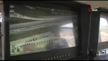 Ankara'da havadan trafik denetimi