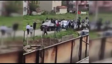 Bursa'da 50 kişinin karıştığı kavga kameralara yansıdı