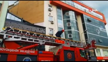 Bursa Karacabey'de karga kurtarma operasyonu