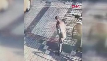 Kayseri'de 14 yaşındaki çocuk kediye eziyet etti! O anlar kamerada