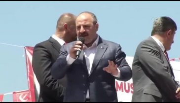 Mustafa Varank Orhaneli'de konuştu: Şiddetin her türlüsüne karşıyız