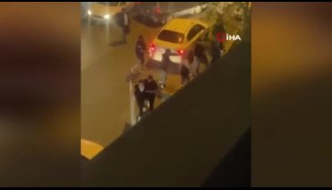 Bursa'da 'yol verme' kavgası telefon kamerasına yansıdı