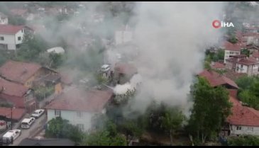 Karabük'te mutfak tüpü patlaması sonucu yangın çıktı:1 ağır yaralı