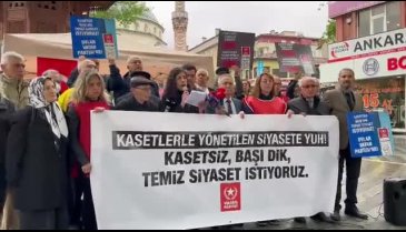 Vatan Partisi Bursa'dan kaset iddialarına yönelik basın açıklaması