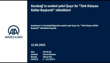 Azerbaycan'da "Türk Dünyası Kültür Başkenti" etkinlikleri başladı