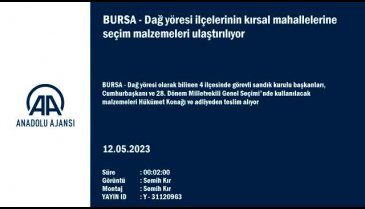 Bursa'nın ilçeleri seçime hazır