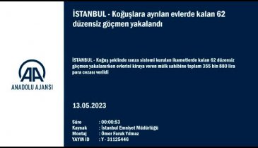 İstanbul'da kaçak göçmenlere ev kiralayanlara ceza