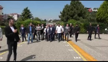 MHP Genel Sekreteri Büyükataman, oyunu Bursa'da kullandı