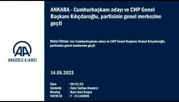 Kılıçdaroğlu, partisinin genel merkezine geçti