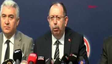 YSK Başkanı duyurdu: Seçim 2. tura kaldı