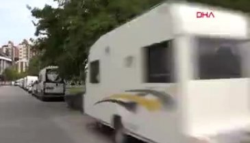 Antalya'da sokak arasına karavan park edilmesine yasak geliyor