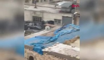 Mardin'de iki aile arasında taşlı, sopalı, silahlı kavga!